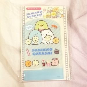 3/$20 🌺 Sumikko Gurashi blue acrylic phone stand